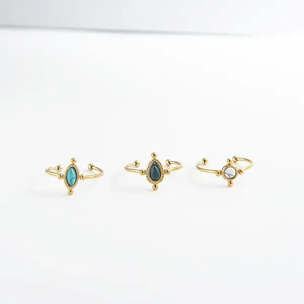 Wholesale PVD Coated 14K Gold Real Gold Plated Geometric 304 Stainless Steel Fashion Waterproof Non Tarnish Earrings