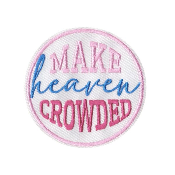 Wholesale Bar-themed colorful English letter embroidered patch