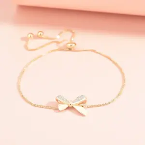 Bow Bracelet (Yellow Gold)