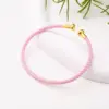 oly-4a8c0342092d0988235e23ecb2c98c46 Wholesale Nylon Copper 18K Gold Plated Handmade Plating Multicolor Simple Solid Color Adjustable Bracelet