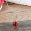 Wholesale Jewelry Formal Simple Style Geometric 304 Stainless Steel Zircon Inlay Pendant Necklace