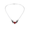 Wholesale Cross-border foreign trade Amazon Gothic Black Necklace Black/Red Heart Wing Necklace Jewelry Factory Outlet