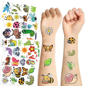 Wholesale New Children's Cartoon Insect Tattoo Stickers Cute Fun Waterproof Party Party Gift Temporary Stickers