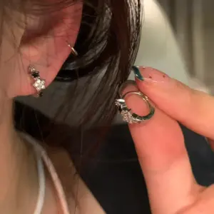 7# Al0004 Silver Star Ear Clip / 925 Silver