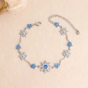 Sea Blue Diamond-Platinum