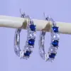 Wholesale Fashion Animal Copper Artificial Gemstones Earrings