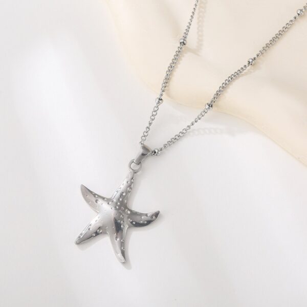 oly-4ac0593c6a2a6b602d9d9cc9ba96a18e Wholesale Stainless steel marine life color-preserving necklace