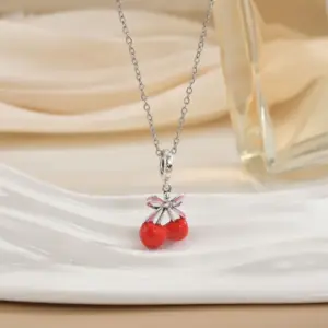 Fashion Cherry Necklace 24