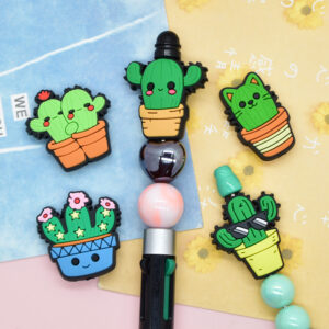 Wholesale Cartoon cactus plant beads