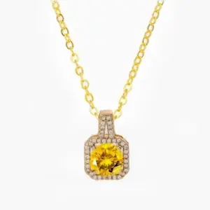 Gold Cross Chain Yellow