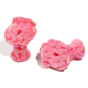 Deep pink / 25x32mm