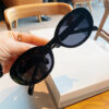 Wholesale Small frame sunglasses women's oval frame fashion hipster glasses hip hop sunglasses European and American cross-border glasses