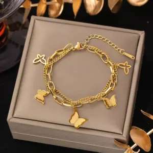 Double Butterfly Gold 5122