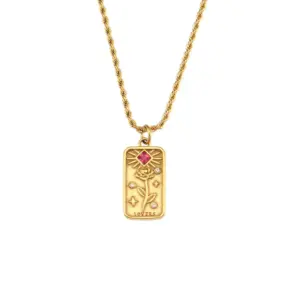 Tarot Necklace-Lovers