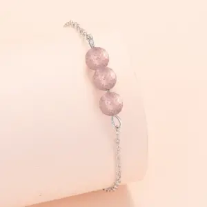 3043 Strawberry Quartz Bracelet