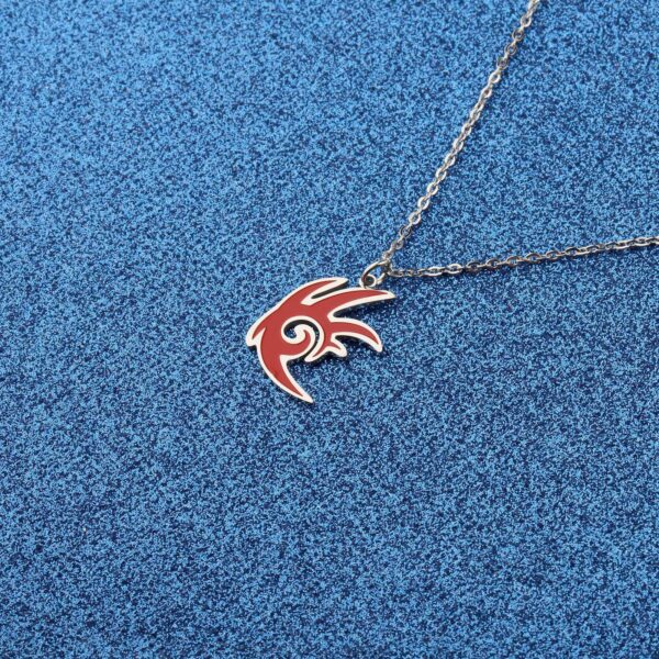 oly-4b170681009b635aa8a22cfe94c99395 Wholesale Shadow Play Inspired Stainless Steel Hedgehog Necklace