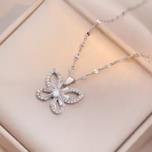 X0751 Butterfly Necklace