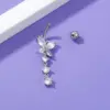 Wholesale European And American Zircon Belly Button Nail Butterfly Belly Button Ring Piercing Jewelry