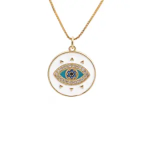 0469ys Devil's Eye + Box Chain