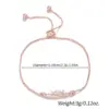 Wholesale Elegant Lady Geometric Copper 18k Gold Plated Zircon Bracelets In Bulk