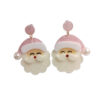 Wholesale Three-Dimensional Acrylic Sheet Christmas Earrings Holiday Ornaments