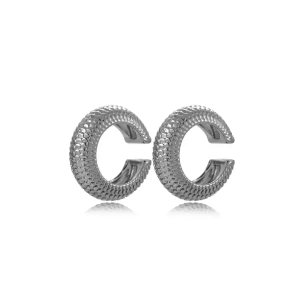 Wholesale 1 Pair Vintage Style French Style Simple Style C Shape Copper Earrings