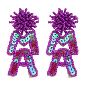 Style two: purple sequins