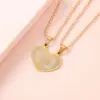 Wholesale PVD Coated Gold Plated Heart 304 Stainless Steel Simple Style Waterproof Non Tarnish Iron Chain