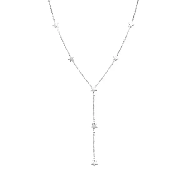 Wholesale Real Gold Plated Star 304 Stainless Steel Casual Waterproof Non Tarnish 304 Stainless Steel Pendant Necklace