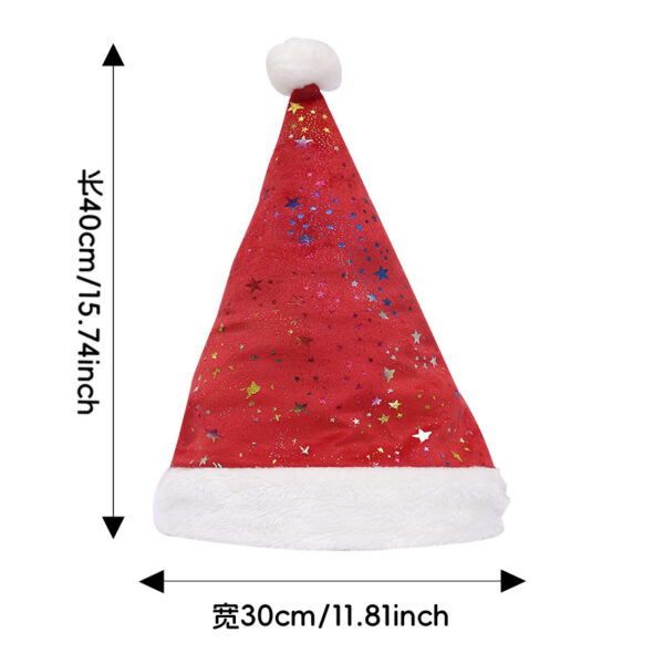 Wholesale Christmas hat with colorful stars