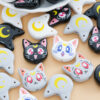 Wholesale 10pcs Cat Acrylic Beads with Beads OLY Exclusive