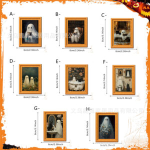 SCE065 8-piece set (magnetic material with gold frame)