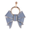 Wholesale Internet Celebrity pular Light Luxury Women's Multi-Color Fashion Imitation Leather Bow Mobile Phone Decoration Car Keychain Pendant