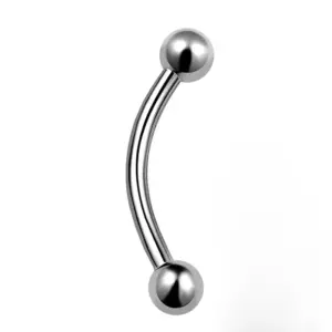 Titanium Natural Color / Ball / 1.2*8*3/3mm