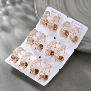 18K Gold Plated-6 Pairs Per Card