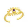 Wholesale Creative Hip Hop Devil Eye Open Loop