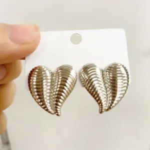 Steel Color Earrings 110 / 18k