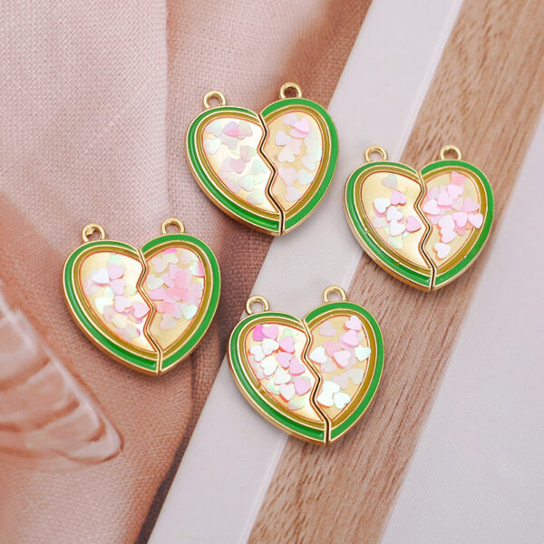 oly-4bf03c6fe2f243a7447745b70d0a2f18 Wholesale Heart Magnetic Necklace Cartoon Necklace Charms