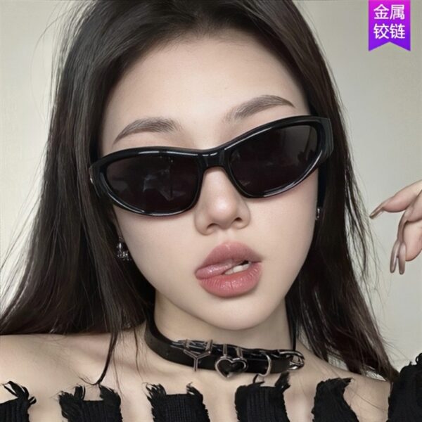 Wholesale New Gm Fashion Sexy Y2K Cyberpunk Sunglasses Men's High-End Star Sunglasses Women's Five-Pointed Star Glasses