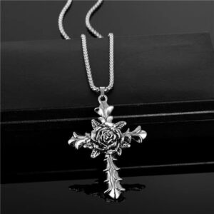 XL0372 Rose Cross
