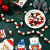 Wholesale Santa Claus wooden bead