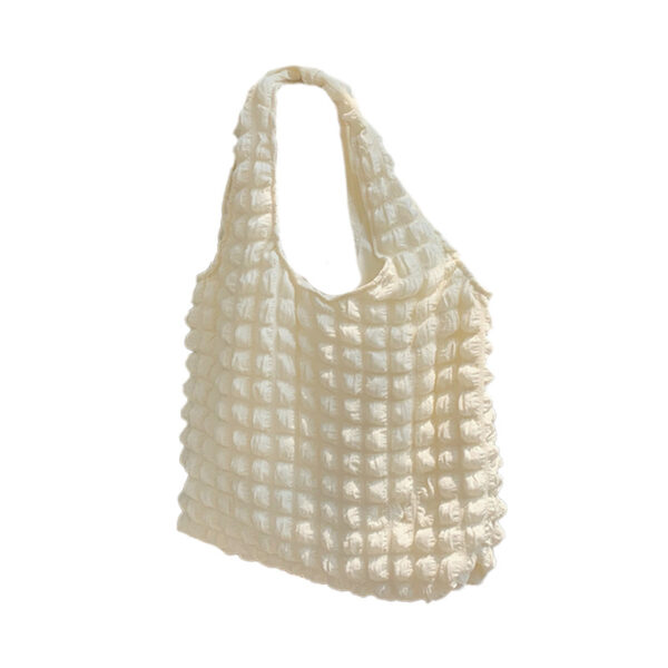 Wholesale Internet Celebrity Bubble Bag Single Shoulder Crossbody Bag Ins Women's Large Capacity Tote Bag Simple Versatile Vest Manufacturer Logo