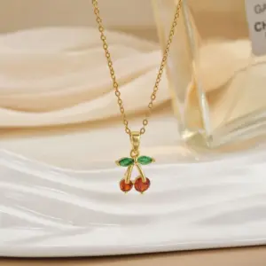 Fashion Cherry Necklace 17