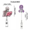 Wholesale Blackened Skeleton Medical Easy Pull Buckle