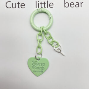 Light green / Cute creative keychain (good gloss)