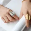 Wholesale PVD Coated Real Gold Plated 18K Gold Geometric 304 Stainless Steel Fashion Waterproof Non Tarnish