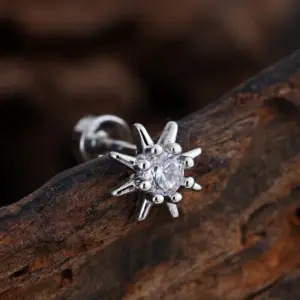 3389 Silver / Ear Studs