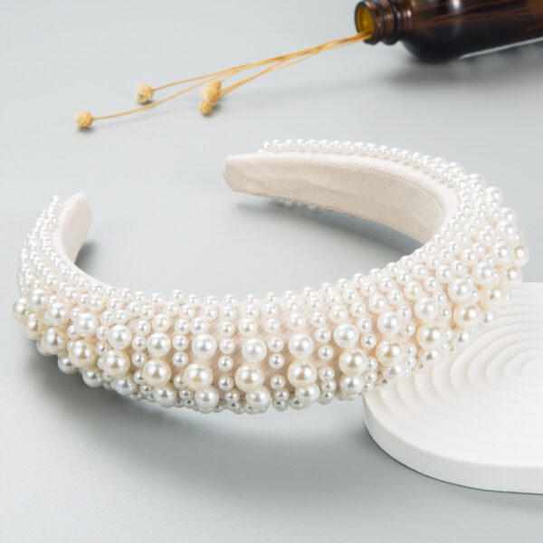 Wholesale Full Pearl Snge Headband Simple Personalized Hairband Hair Aessories