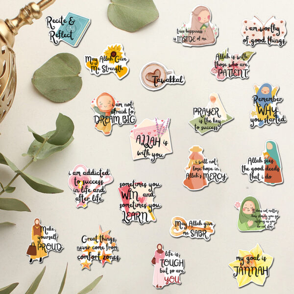 Wholesale MCT013-034 Cross-border Creative Magnetic Refrigerator Magnet, Self-adhesive PVC Soft Magnetic Car Sticker, Holiday Proverb Magnetic Sticker