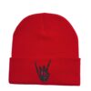 Wholesale Halloween skull and finger knit hat, winter warm hat